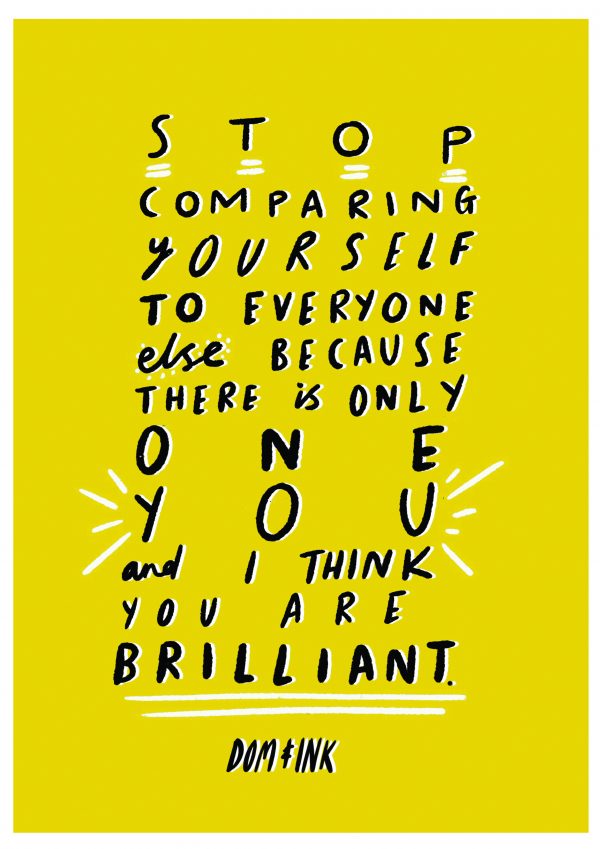 Stop comparing