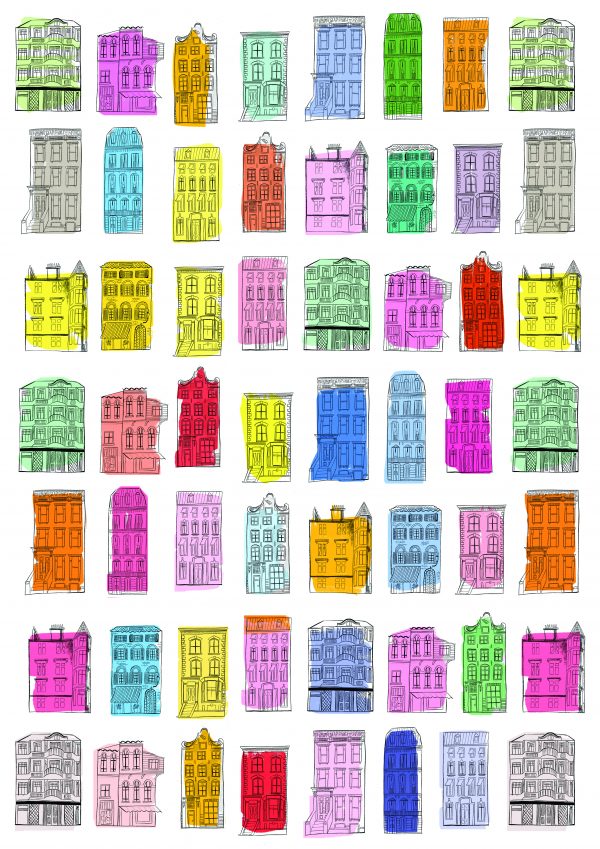 Colourful Houses