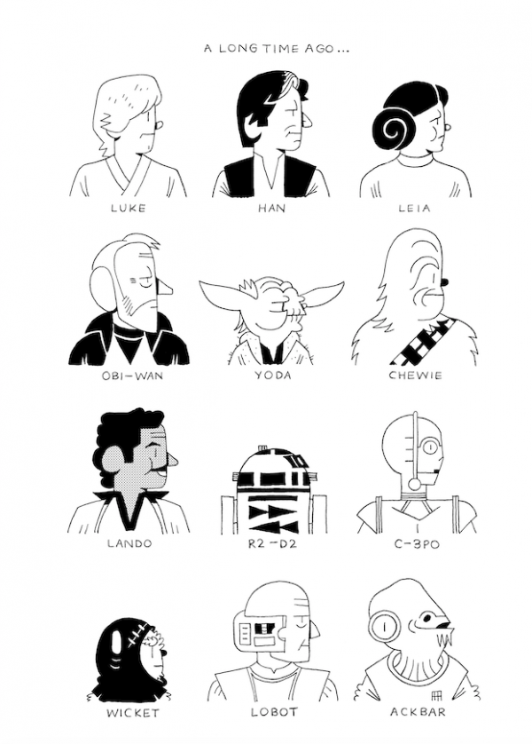 Star Wars - A long time ago - Andrew Waugh