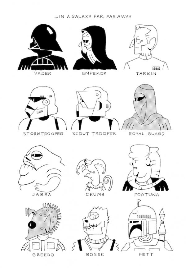 Star Wars - IN A GALAXY FAR FAR AWAY - Andrew Waugh