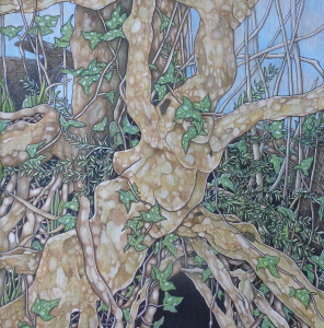 Spring woodland